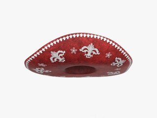 Western Cowboy hat Isolated on white. Various Colours 