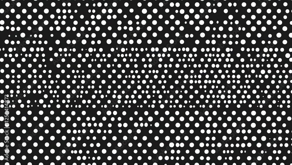 Aufkleber a black and white image of a pattern of dots. black and white halftone texture background vector ill