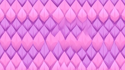 Obraz premium Abstract Repeating Pink and Purple Shapes Texture Pattern with 3D Geometric Feel