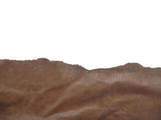 Kraft paper texture crumpled  background