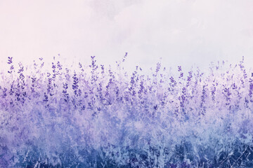 Textured lavender field with dense blooms, natural organic patterns creating seamless beauty.