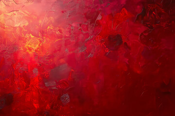 Rich red abstract background featuring intricate glowing patterns and bold textures, evoking passion, energy, and elegance.