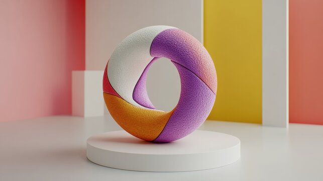 "A vibrant sunset gradient with shades of pink,