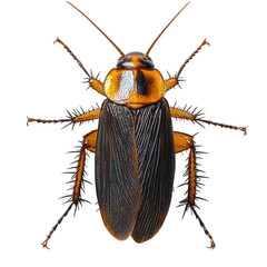 cockroach isolated on transparent background, PNG