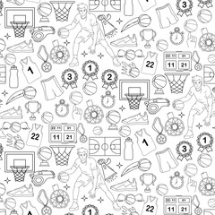 earth day ecology doodle element seamless pattern