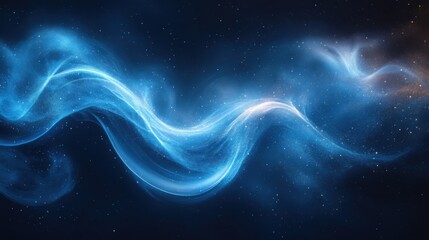 Fototapeta premium Abstract dark swirling pattern wallpaper with copy space. Minimalist design template with white center text area. Ideal for banners.