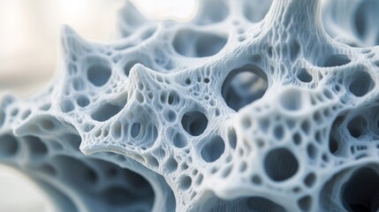 Close-up view of a unique art piece with intricate details