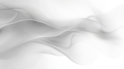 Obraz premium Abstract monochrome background with gray transparent smoke