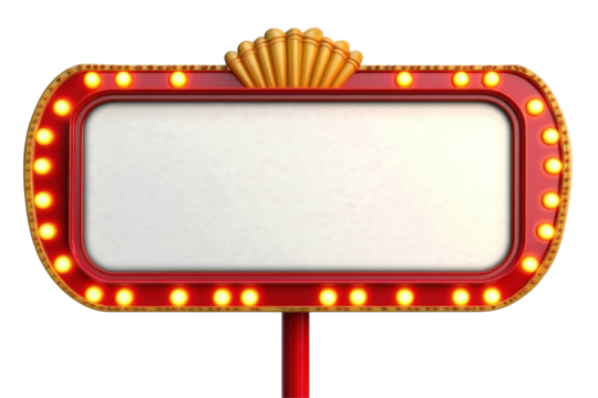 blank billboard sign on Transparent PNG