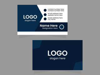 business card design template, Layout Mockup
