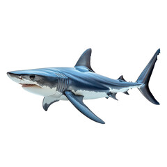 Obraz premium Thresher Shark isolated on transparent background, PNG