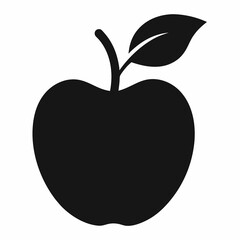 vector illustration of a apple