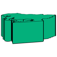 愛知県_アイソメトリックイラスト_01