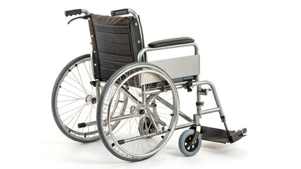 wheelchair isolated on white