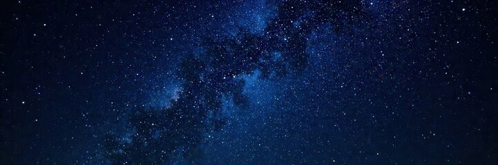Obraz premium starry night sky with stars sparkling on black background, celestial bodies , celestial, constellation