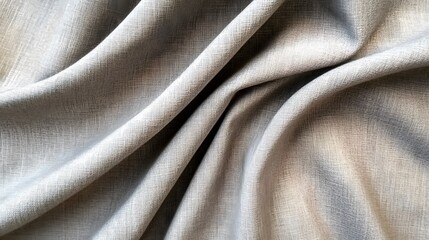 Fototapeta premium Soft Textured Fabric in Natural Shades for Versatile Design Projects
