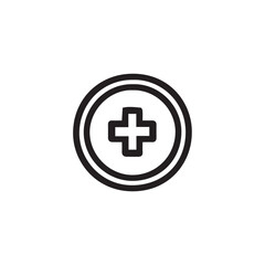 Obraz premium first aid icon