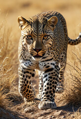 Fototapeta premium Wild Majesty: The Guardian of the Savannah