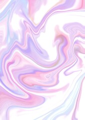 Cute Colorful Liquid Pastel Abstract Texture Background