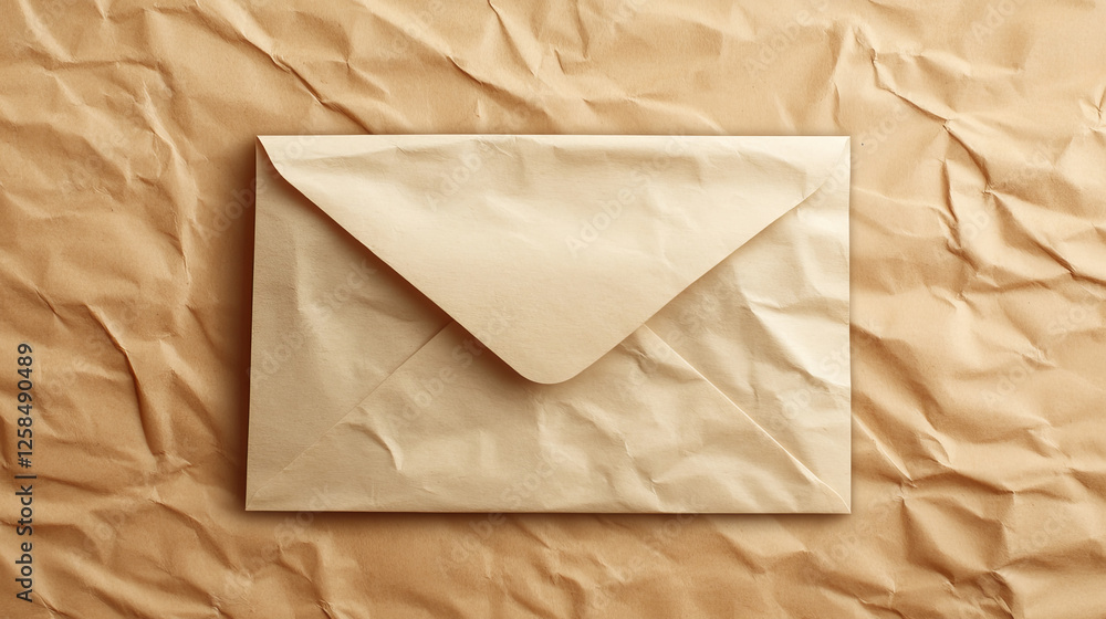 Poster white open and closed blank letter envelop mockup. 3d realistic design of paper mail mock up. isolat