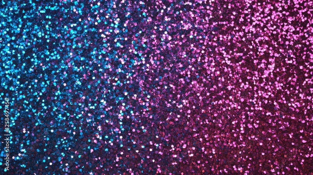 Poster iridescent glitter gradient background with sparkling texture effect