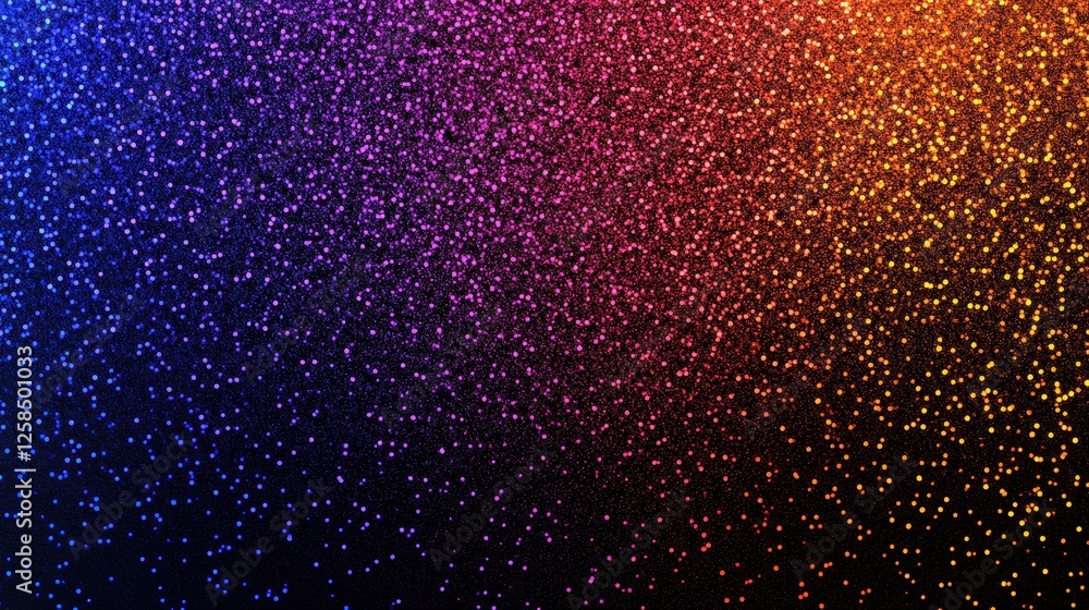 Poster iridescent sparkle abstract background with vibrant color gradient