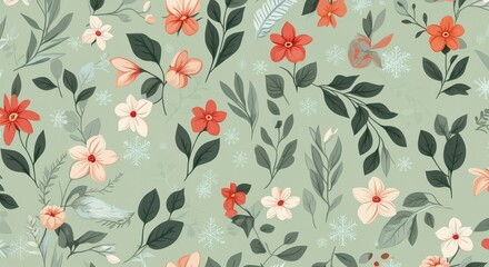 seamless floral pattern