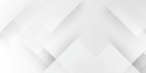 White and gray background with abstract triangle shapes and angles. modern glossy cross abstract tech banner design. stripes lines Gradient elegant futuristic Light gray Template, vector illustration.