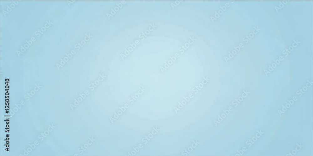 Aufkleber Soft Light Blue Gradient Background for Design Projects