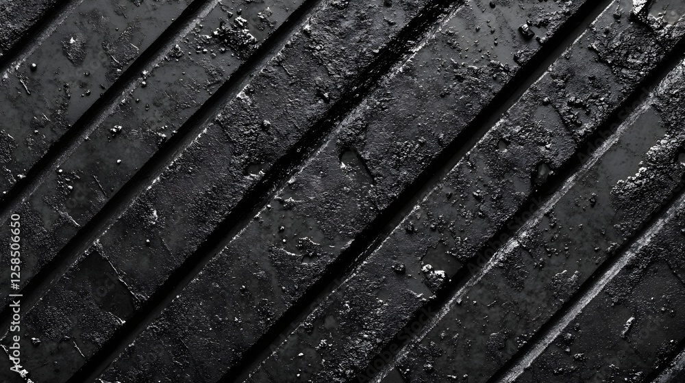 Poster grungy black textured background with diagonal lines for industrial design