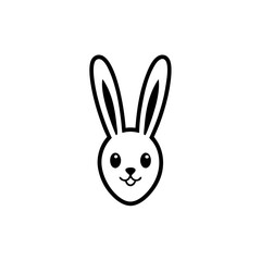 vector illustration of a rabbit