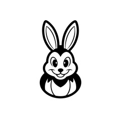 easter bunny vector illustration