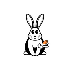 rabbit with carrot