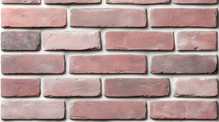 Obraz premium Close Up View Of Reddish Brown Bricks Pattern