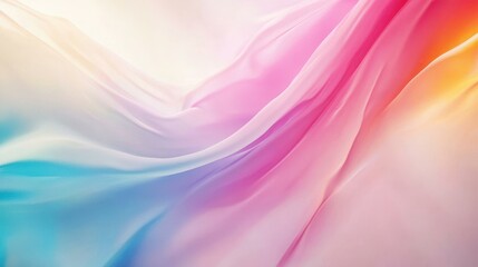 Obraz premium Flowing Gradient Textile Abstract Design Background