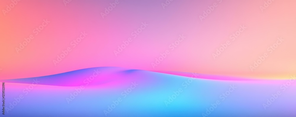 Aufkleber blurred abstract gradient colored background design