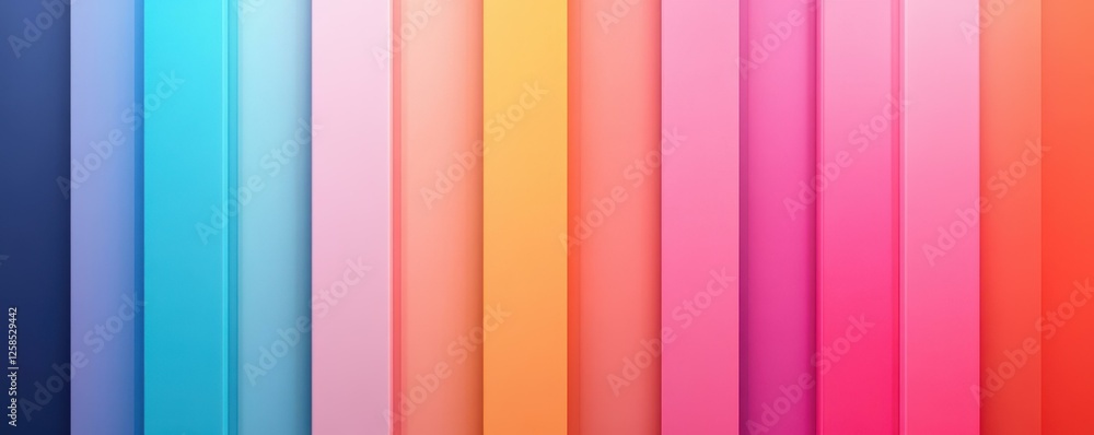 Aufkleber gradient spectrum vertical stripes array art design backdrop wallpaper graphic resource illustration