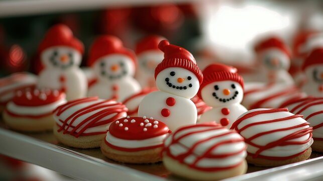 christmas cookies and candy