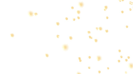 Abstract Golden Confetti Background