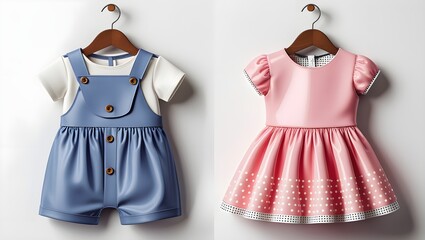Cute Kids' Clothing – Digital Fashion Illustration
