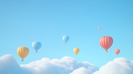 Fototapeta premium hot air balloon