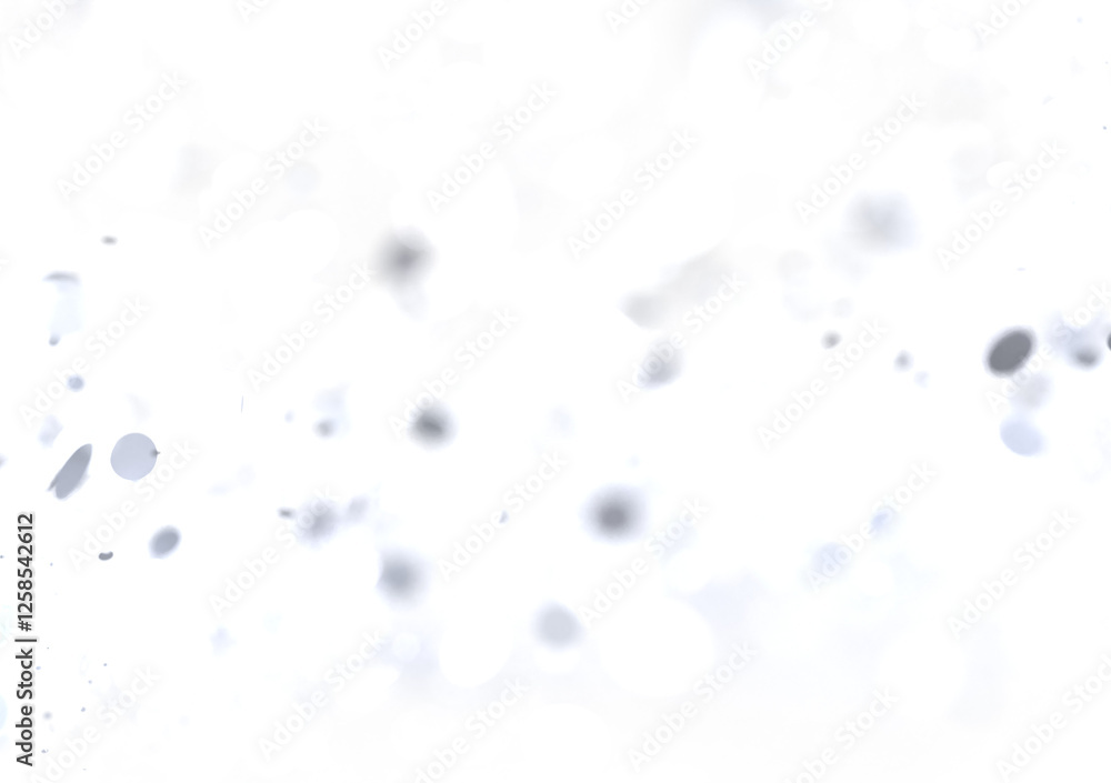 Aufkleber subtle gray particles floating on a white background. ideal for overlay or design element.