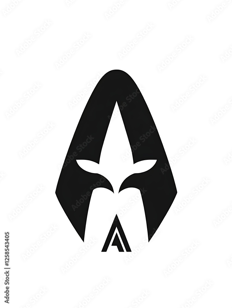 Poster minimal vector ai icon design