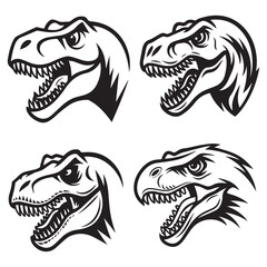 vector illustration of a wolf