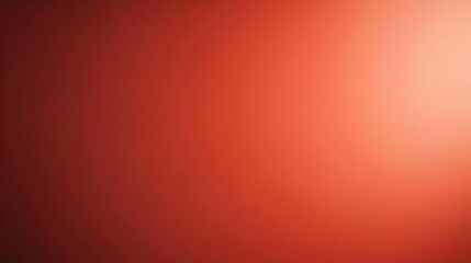 Red Gradient Background With Soft Light