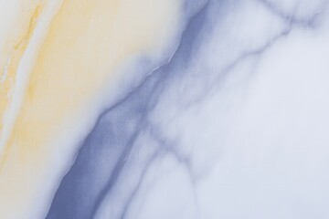 Obraz premium Elegant marble texture with blue and yellow veins