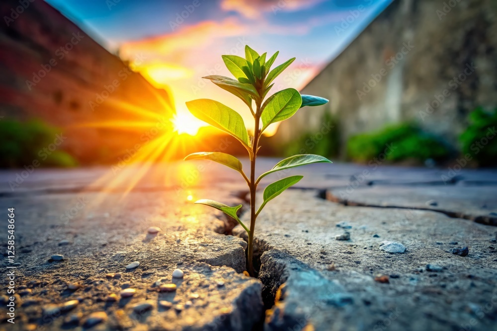 Aufkleber boosting productivity: a conceptual image of growth and efficiency