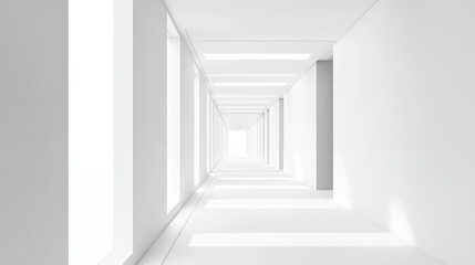 Abstract template vertical banner with  white squares