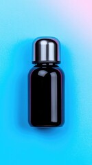 Fototapeta premium Modern Supplement Bottle on Gradient Background