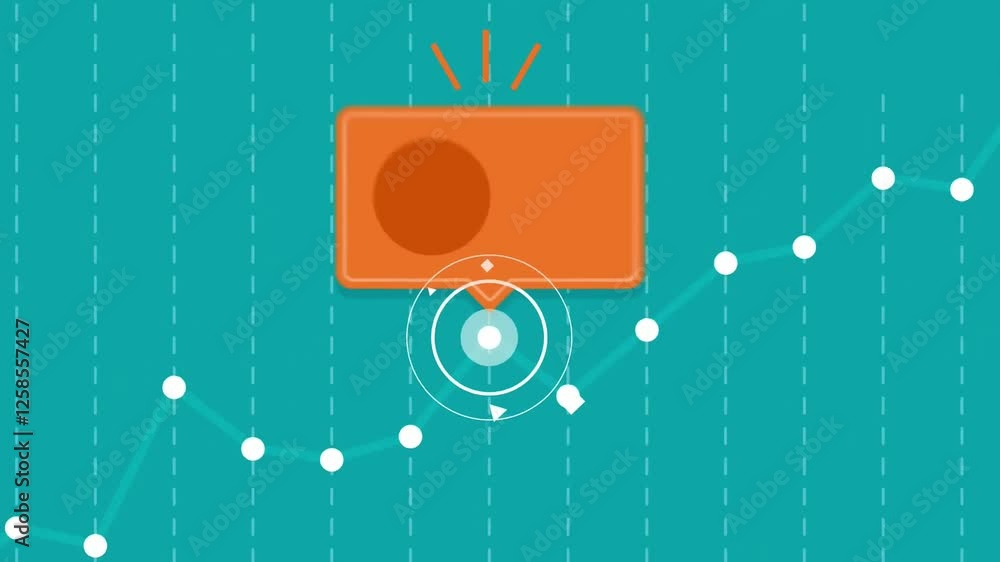 Poster user profile and data analytics – digital identity concept